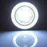 Blue White 3inch Ring LED Halo Projector Fog COB Light Headlight Angel Eyes 12V Car - 9