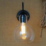 Wrought Iron Restaurant Modern Adornment Wall Lamp Glass - 2
