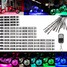 Strips Flashing Light Neon Glow Wireless Remote Multicolor 5050LED Motorcycle - 1