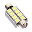 4X 42mm 8 LED Plate Light Bulb 5050 SMD Car Dome Festoon Canbus C5W - 3