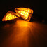 Bulb Turn Signal Lights Indicator Amber LED Motorcycle Blinker Light Lamp - 9