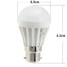 Smd B22 Led Globe Bulbs Ac 220-240 V A50 Warm White 2w - 4