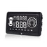 Driving Speedometer Car HUD Warning System Data 4.0 Inch Speeding - 1