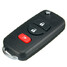 Flip Remote Folding Case For Nissan Key QUEST Murano Frontier Blade Blank - 6