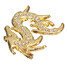 Rhinestone Style Sticker Dragon 3D Motorcycle Chrome Crystal Metal Chinese - 3