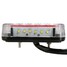 Caravan Indicator Lamp 12V LED Truck Trailer Stop Rear Tail License Plate - 8