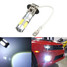 Car 6000K H3 COB Fog Driving Light Headlight LED Projector White - 1