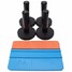 Magnet Tool Gripper Window Tint Holder 4pcs Vinyl Wrap Felt Kit For Car Squeegee - 1