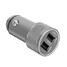 Metal Dual USB 5V 2.4A Car Charger for iPhone Quick 6 Plus iPad 6s - 3