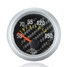 Electrical Carbon Fiber Face White Oil Temp Temperature Gauge Celsius - 1