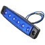 Truck Bus Side Marker Indicator Light Lamp Trailer 6LED 12V - 4