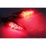 12V Motorcycle 4 Colors LED Turn Signal Light Carbon Style - 8
