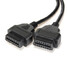 16Pin Cable Adapter OBD2 Dual Female Splitter Male Extension Cable - 4