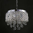 Lights Drum Chandelier Rain Drop Crystal - 2