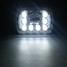 Clear Lens Sealed Low Beam 55W DRL LED Headlights - 6