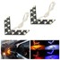 Turn Signal Indicator Lights Panel Car Arrow Bulbs Side Mirror SMD LED - 1