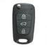 3BT Key Fob Blank Case Shell Cover Sportage KIA - 1