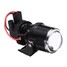 Pair Light Bracket Glass H3 55W 12V DRL Daytime Running Fog Projector Lens Car Bulb Amber LED - 5