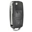 VW Fob Alarm Uncut Flip Chips ID48 BTN Car 433MHZ Remote Key - 6