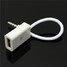 Car MP3 Converter 3.5mm Male USB 2.0 Audio Cable Female AUX - 3