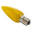 Ac 220-240 V Decorative Candle Light 0.5w Yellow E12 Led - 2