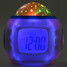 Alarm Lamp Projection Thermometer Clock Music Led Starry 3w - 6