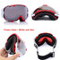 Snowboard Ski Goggles Spherical Grey Glasses Motorcycle Anti-fog UV Dual Lens Unisex - 6