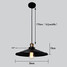 Diameter European Style Art 40w Classic Retro Droplight Pendant Lights - 7