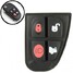 Fob Replacement 4Button Rubber Pad Jaguar Remote Key - 1