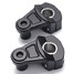 Bar Mount Riser Fat 22mm Motorcycle Handlebar Bracket Black Aluminum Handle 8 Inch Clamps - 4