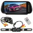 LCD 7Inch Backup Wireless Mirror Monitor Kit Car Rear View Reversing Camera - 1