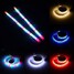 2Pcs Strip Light Flashing Strobe LED Auto Car Scanner Neon 30cm knight rider - 2