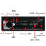 Head Unit In Dash Mp3 Player AUX FM 12V Car Stereo Radio 1 Din - 2