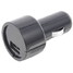 Car Black Voltmeter DC12-24V USB Car Charger Adapter - 1