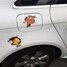 Tail Stereoscopic Simulated Decal 3D Car Sticker - 3