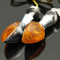 LED Turn Signal Indicator Light E-MARK 12V 2X Universal Motorcycle - 5