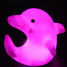 Colorful Led Dolphin Home Decoration Acrylic Creative Light Color-changing - 1