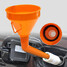 Spout Oil Water Funnel Motorcycle Car Fuel Petrol Flexible Car Kit - 9