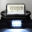 Truck Tail License Light 10-30V Trailer Number Plate Lamp For Car White LED - 1