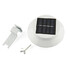 Garden Solar Powered Fence Gutter Lamp Pathway - 5