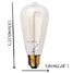 60w Retro Filament Vintage E27 Incandescent Bulb St58 - 6