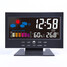 Weather 10pcs Car Thermometer LCD Screen Color Calendar 5pcs Black Digital Clock Forecast 3pcs - 3
