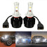 H7 3200LM 30W Car High Low Beam LED Headlight White Pair Front Lamp - 1