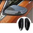 Pair Car Carbon Fiber Style Trim Rear View Mirror Cover Mirror Cover Honda Civic - 2