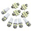 Lights Car Interior Reading Pickup Bulbs 10pcs License Plate Light Nissan Kit - 4