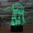 Wars 3d Led Night Light Decoration Atmosphere Lamp Christmas Light Novelty Lighting Touch Dimming Star - 3