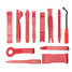 Auto Car Audio Panel Bag Door Removal Pry Dash 12pcs Tirm Red Install Tools - 1