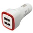 2.1A 1A Tablet USB Port Car Charger Adapter Smartphone Dual LED - 10