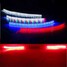 Flashing Lamp Decoration Scanning Light 2pcs Red LED Strip - 1