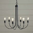 Max:60w Office Entry Chandelier Country Painting Study Room - 1